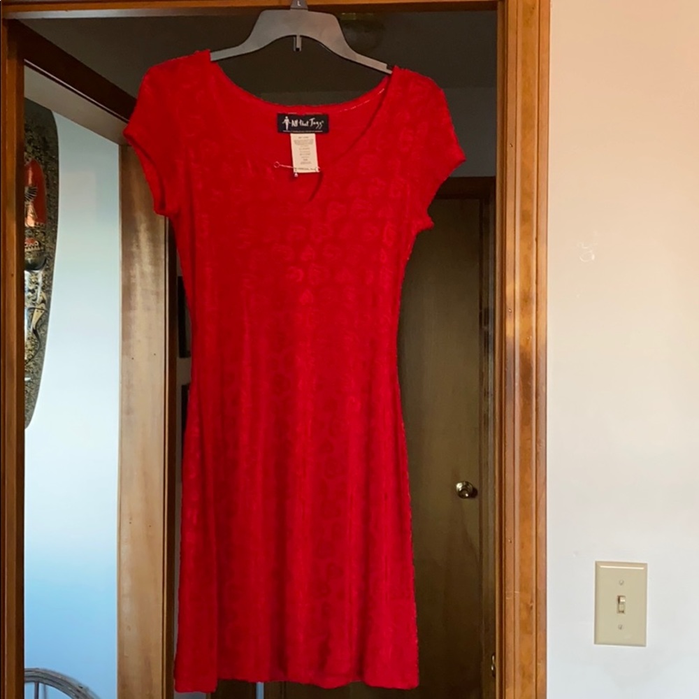 Red Dress with Hearts
